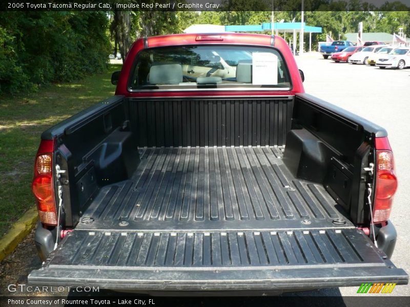 Impulse Red Pearl / Graphite Gray 2006 Toyota Tacoma Regular Cab