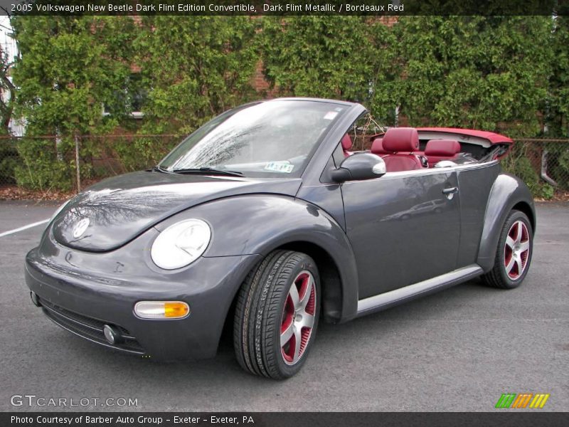 Dark Flint Metallic / Bordeaux Red 2005 Volkswagen New Beetle Dark Flint Edition Convertible