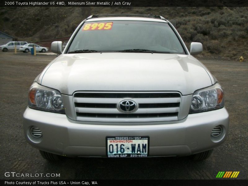 Millenium Silver Metallic / Ash Gray 2006 Toyota Highlander V6 4WD