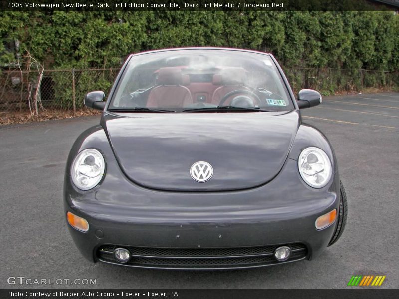Dark Flint Metallic / Bordeaux Red 2005 Volkswagen New Beetle Dark Flint Edition Convertible