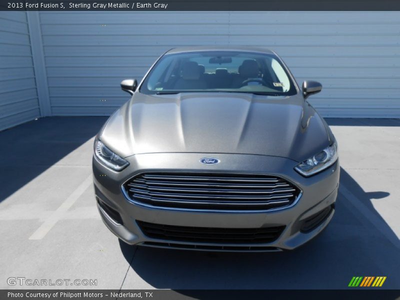 Sterling Gray Metallic / Earth Gray 2013 Ford Fusion S