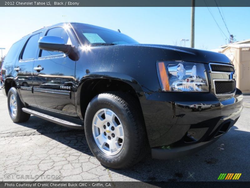 Black / Ebony 2012 Chevrolet Tahoe LS