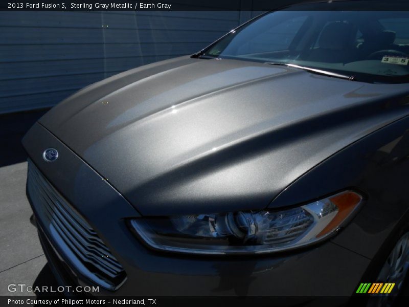 Sterling Gray Metallic / Earth Gray 2013 Ford Fusion S