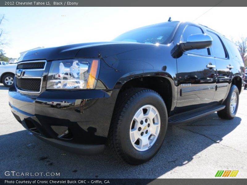 Black / Ebony 2012 Chevrolet Tahoe LS