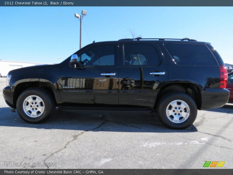 Black / Ebony 2012 Chevrolet Tahoe LS