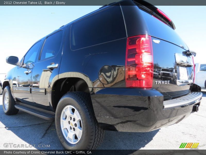 Black / Ebony 2012 Chevrolet Tahoe LS