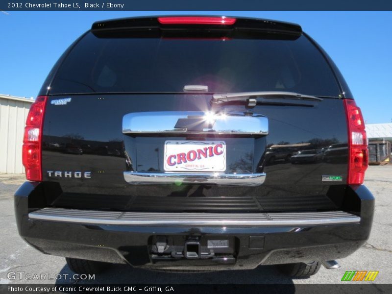 Black / Ebony 2012 Chevrolet Tahoe LS