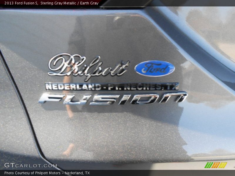 Sterling Gray Metallic / Earth Gray 2013 Ford Fusion S