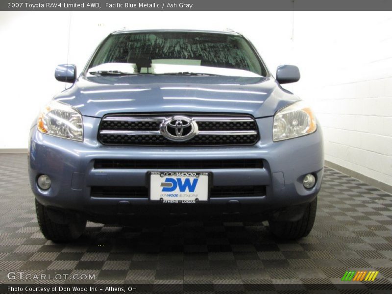 Pacific Blue Metallic / Ash Gray 2007 Toyota RAV4 Limited 4WD