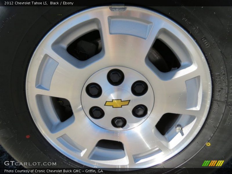 Black / Ebony 2012 Chevrolet Tahoe LS