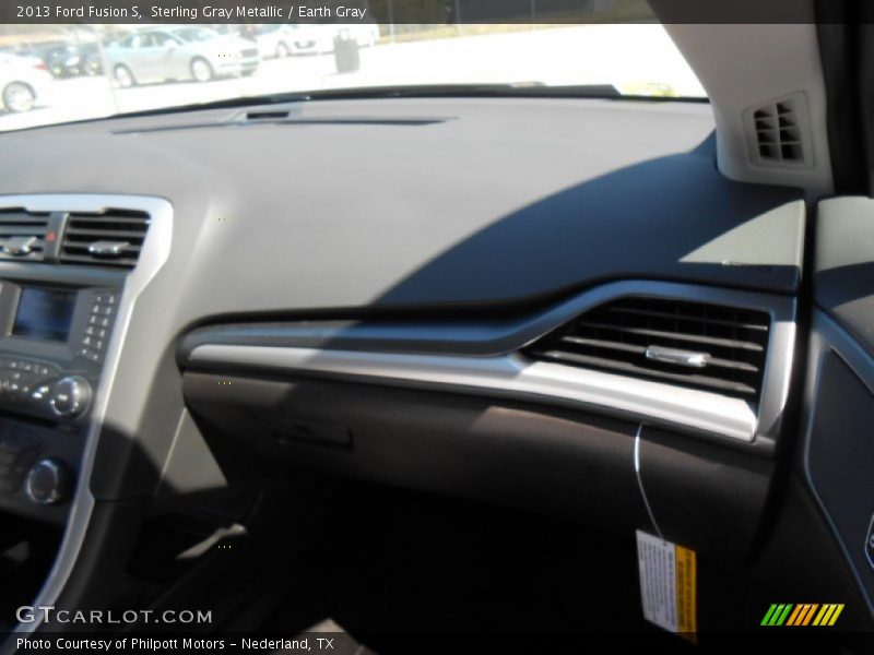 Sterling Gray Metallic / Earth Gray 2013 Ford Fusion S