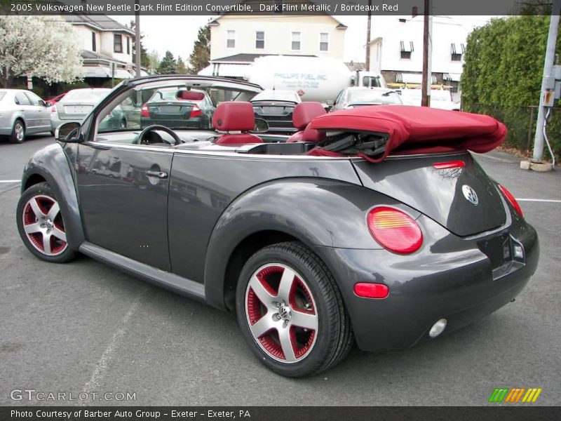 Dark Flint Metallic / Bordeaux Red 2005 Volkswagen New Beetle Dark Flint Edition Convertible