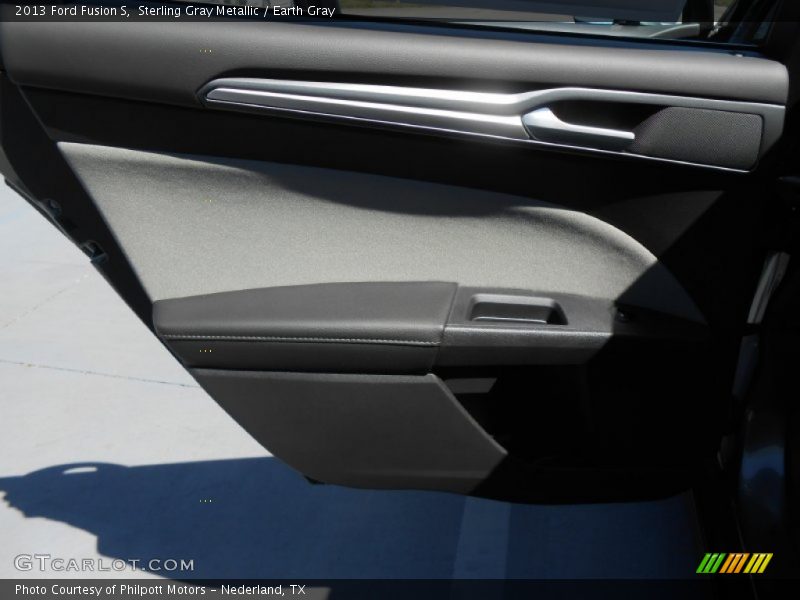 Sterling Gray Metallic / Earth Gray 2013 Ford Fusion S