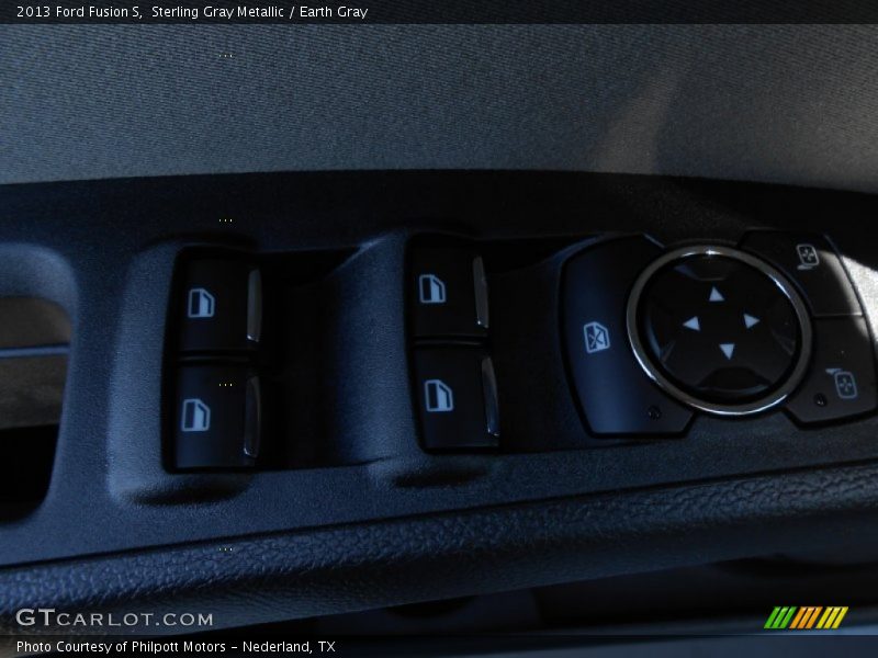 Sterling Gray Metallic / Earth Gray 2013 Ford Fusion S