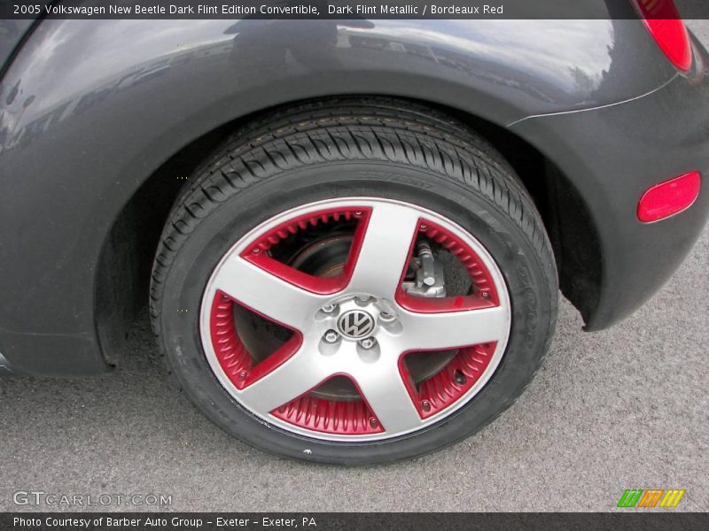 Dark Flint Metallic / Bordeaux Red 2005 Volkswagen New Beetle Dark Flint Edition Convertible