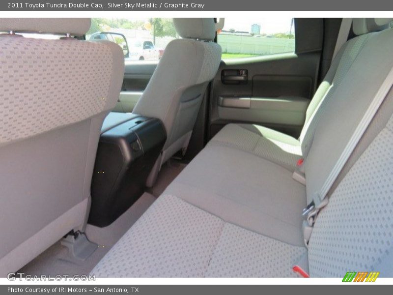 Silver Sky Metallic / Graphite Gray 2011 Toyota Tundra Double Cab