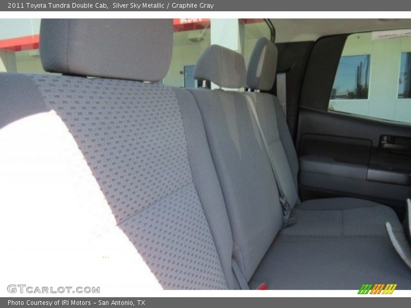 Silver Sky Metallic / Graphite Gray 2011 Toyota Tundra Double Cab