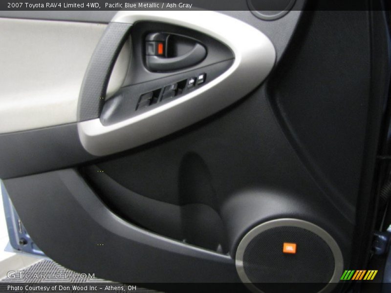 Pacific Blue Metallic / Ash Gray 2007 Toyota RAV4 Limited 4WD