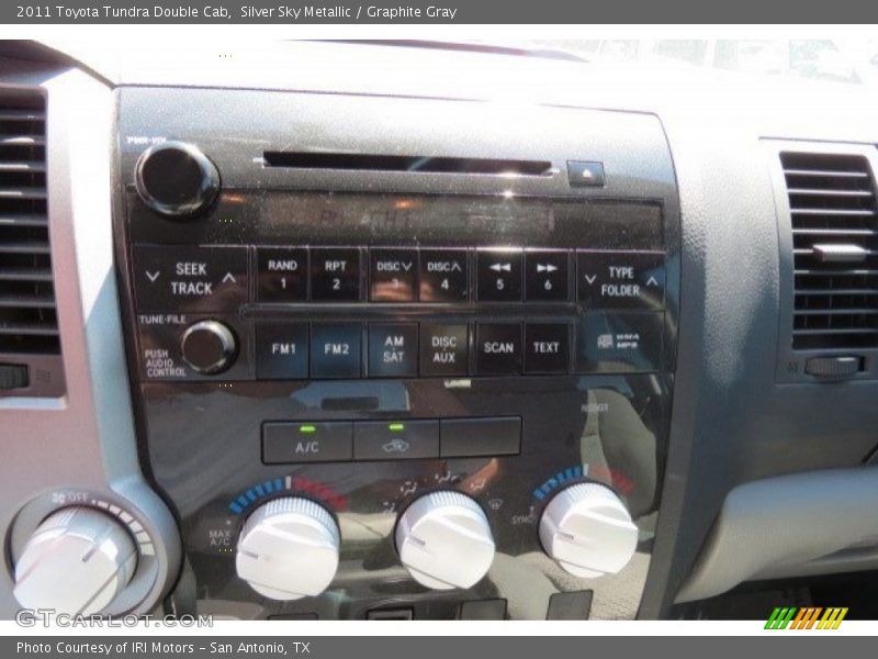 Silver Sky Metallic / Graphite Gray 2011 Toyota Tundra Double Cab