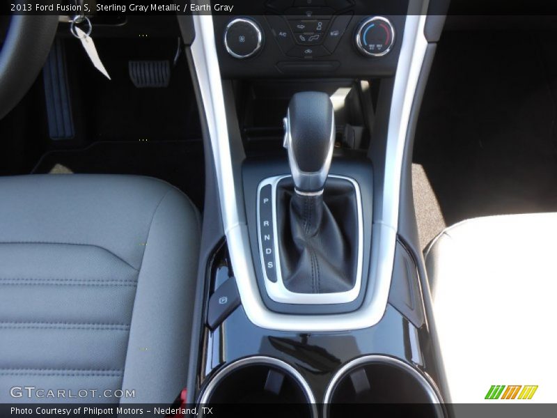 Sterling Gray Metallic / Earth Gray 2013 Ford Fusion S