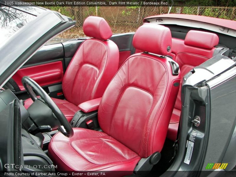 Dark Flint Metallic / Bordeaux Red 2005 Volkswagen New Beetle Dark Flint Edition Convertible
