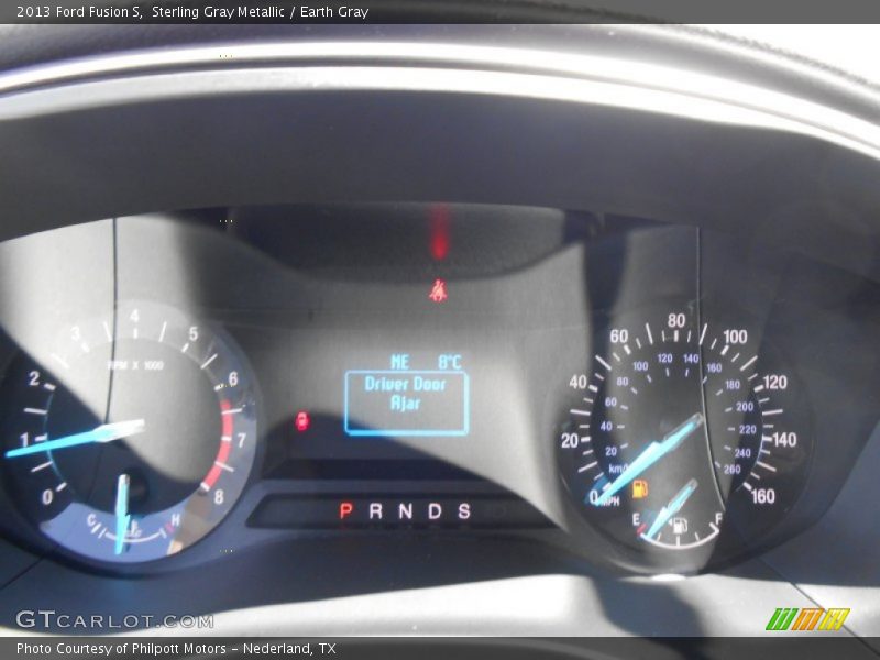 Sterling Gray Metallic / Earth Gray 2013 Ford Fusion S