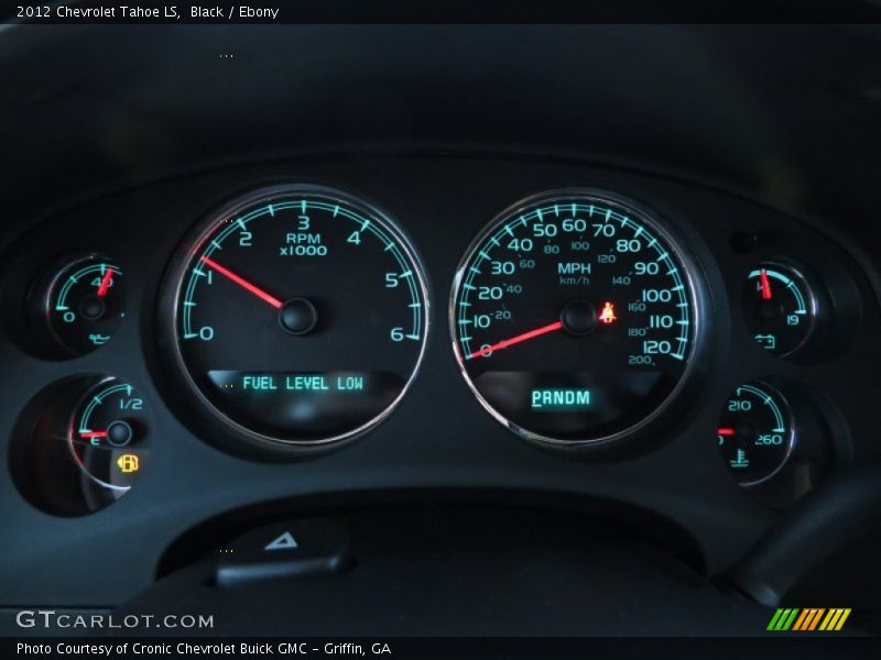 Black / Ebony 2012 Chevrolet Tahoe LS