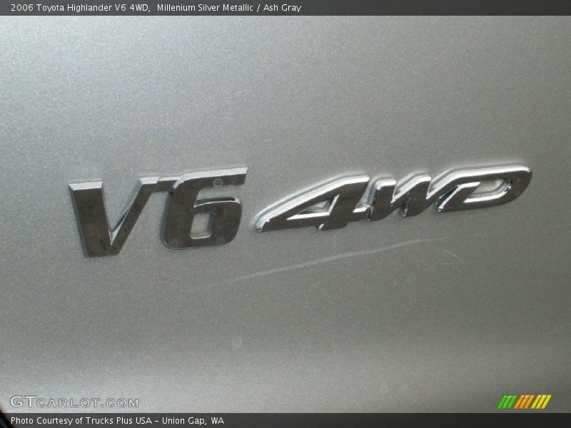 Millenium Silver Metallic / Ash Gray 2006 Toyota Highlander V6 4WD