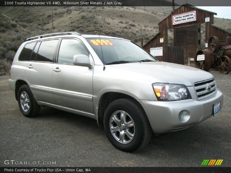 Millenium Silver Metallic / Ash Gray 2006 Toyota Highlander V6 4WD