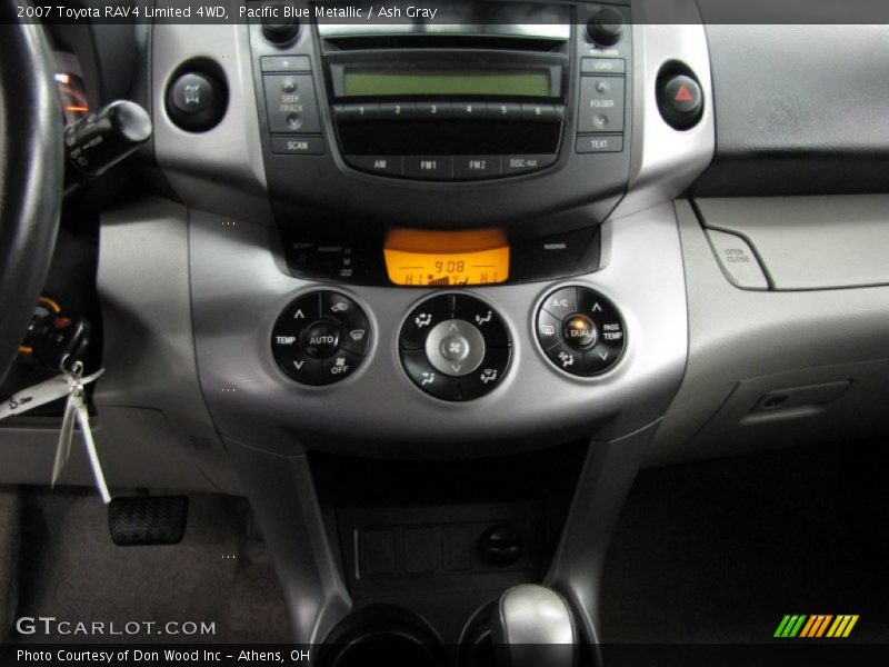 Pacific Blue Metallic / Ash Gray 2007 Toyota RAV4 Limited 4WD