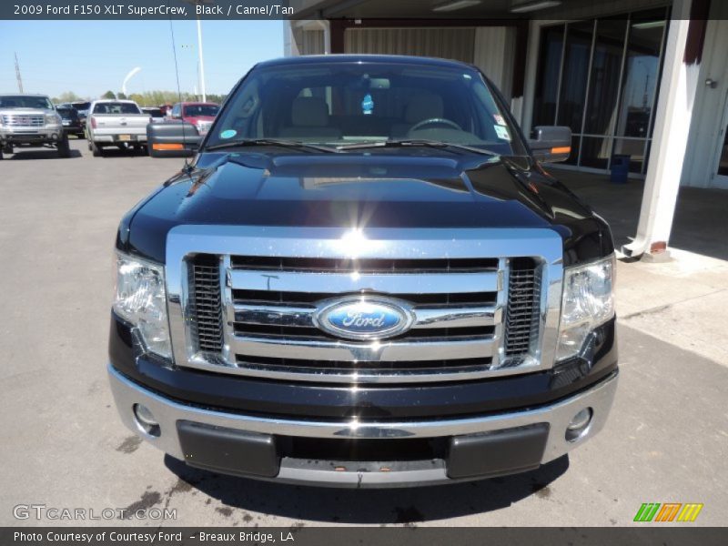 Black / Camel/Tan 2009 Ford F150 XLT SuperCrew