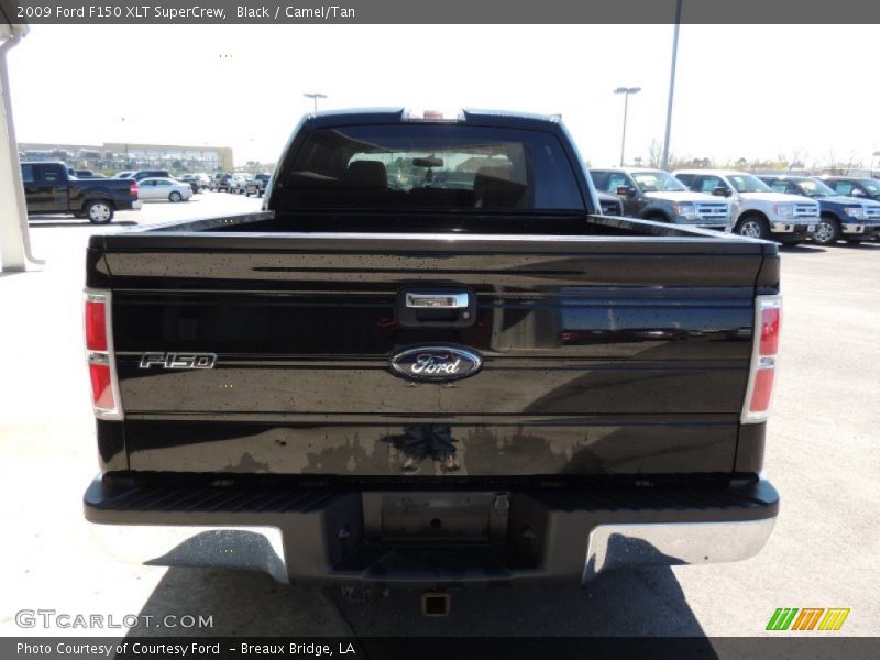 Black / Camel/Tan 2009 Ford F150 XLT SuperCrew