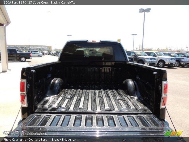 Black / Camel/Tan 2009 Ford F150 XLT SuperCrew