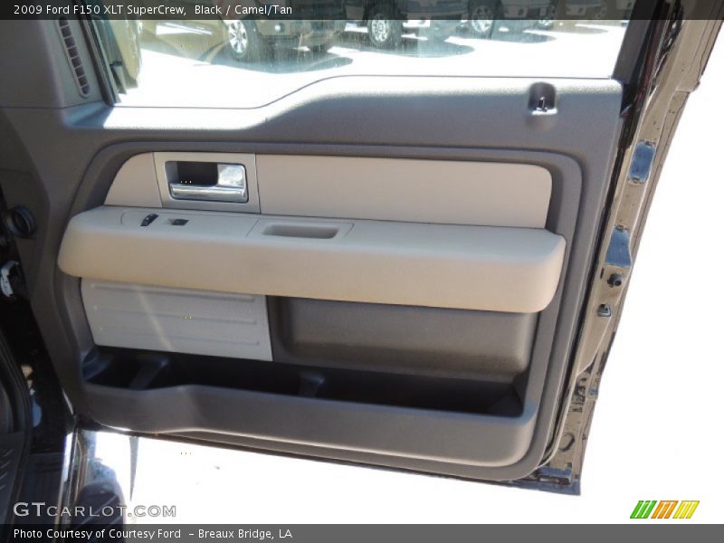 Black / Camel/Tan 2009 Ford F150 XLT SuperCrew