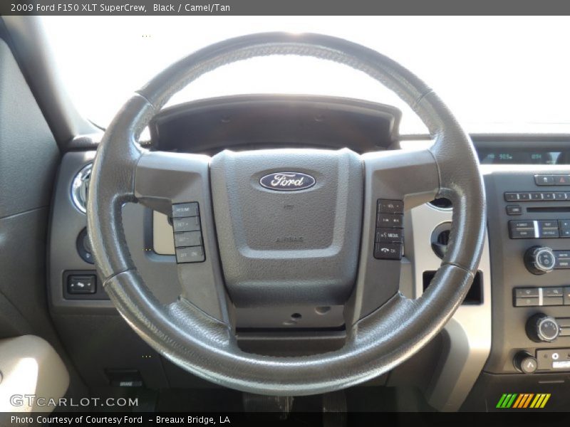 Black / Camel/Tan 2009 Ford F150 XLT SuperCrew