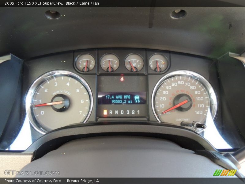 Black / Camel/Tan 2009 Ford F150 XLT SuperCrew