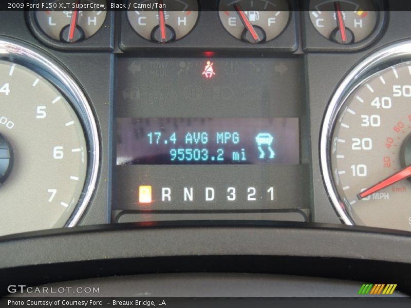 Black / Camel/Tan 2009 Ford F150 XLT SuperCrew