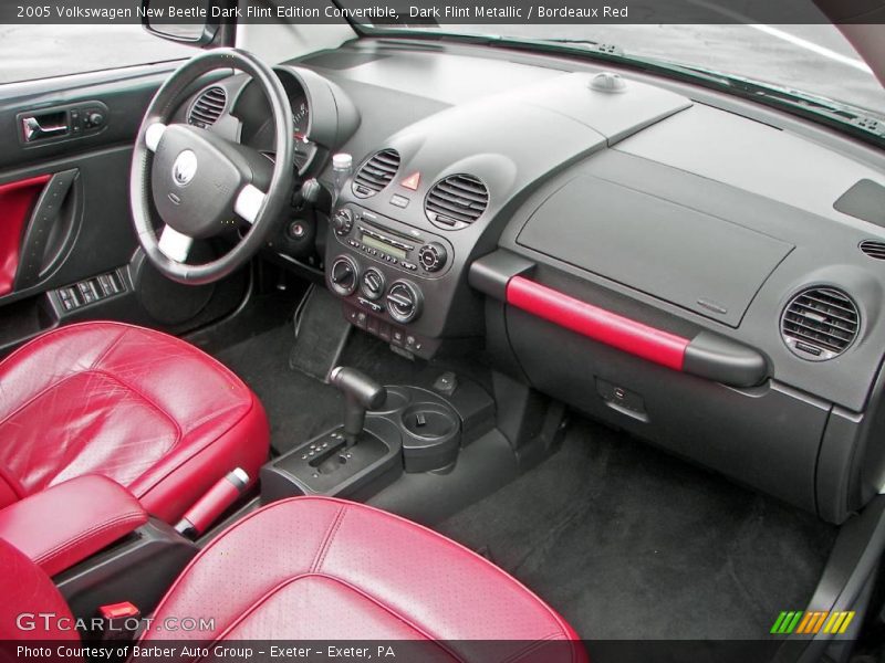 Dark Flint Metallic / Bordeaux Red 2005 Volkswagen New Beetle Dark Flint Edition Convertible