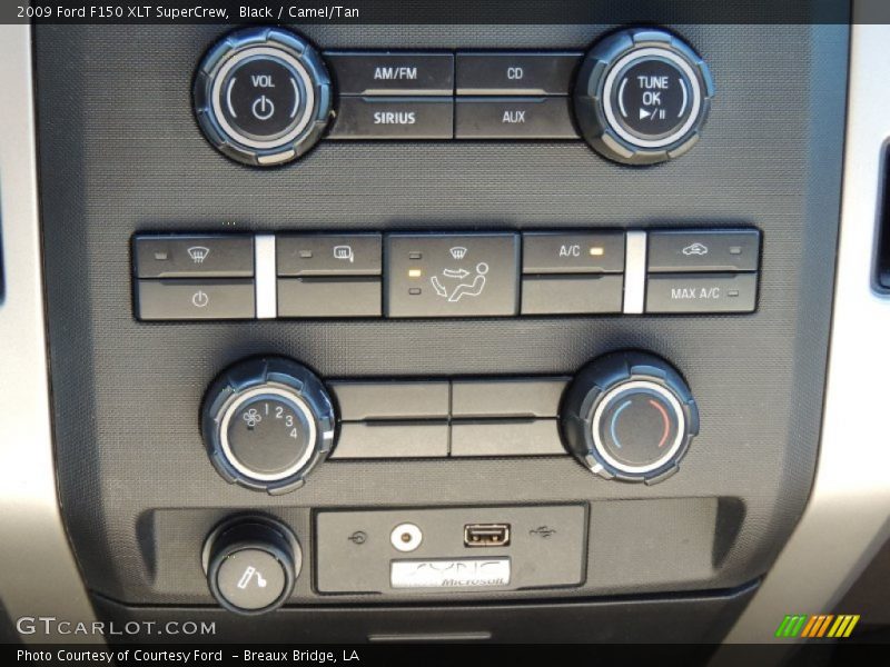 Black / Camel/Tan 2009 Ford F150 XLT SuperCrew