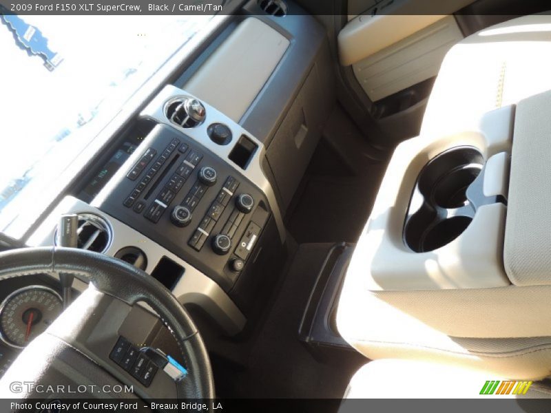 Black / Camel/Tan 2009 Ford F150 XLT SuperCrew