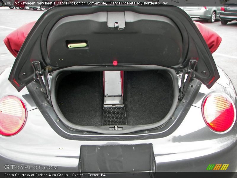 Dark Flint Metallic / Bordeaux Red 2005 Volkswagen New Beetle Dark Flint Edition Convertible