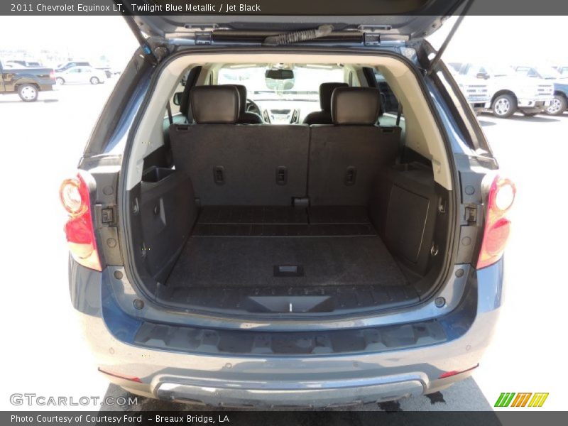 Twilight Blue Metallic / Jet Black 2011 Chevrolet Equinox LT