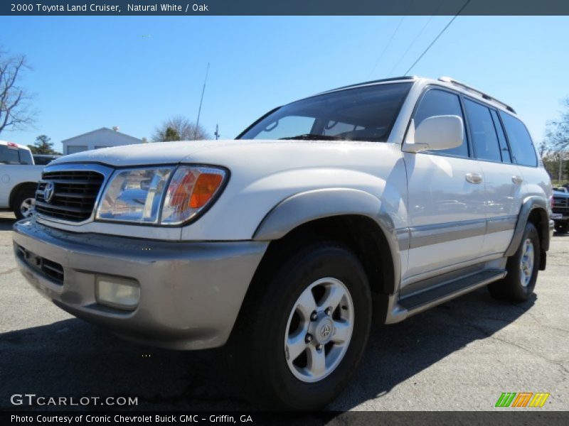 Natural White / Oak 2000 Toyota Land Cruiser