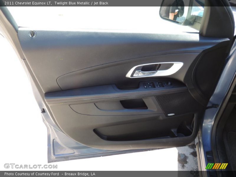 Twilight Blue Metallic / Jet Black 2011 Chevrolet Equinox LT