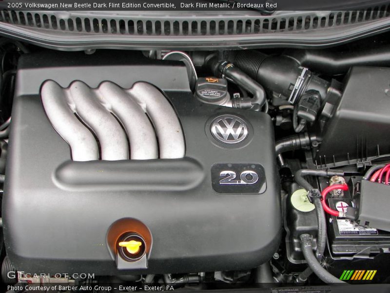 Dark Flint Metallic / Bordeaux Red 2005 Volkswagen New Beetle Dark Flint Edition Convertible