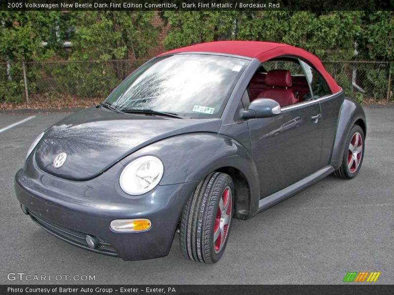 Dark Flint Metallic / Bordeaux Red 2005 Volkswagen New Beetle Dark Flint Edition Convertible