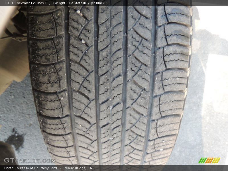 Twilight Blue Metallic / Jet Black 2011 Chevrolet Equinox LT