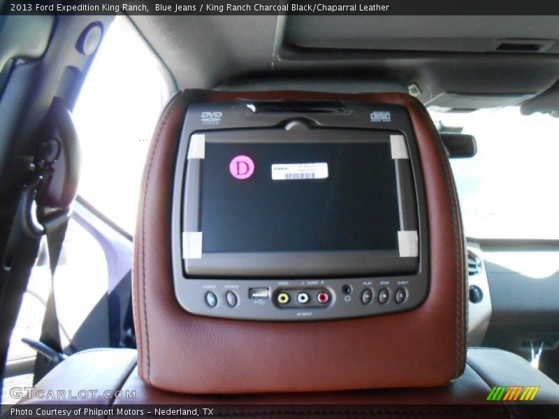 Blue Jeans / King Ranch Charcoal Black/Chaparral Leather 2013 Ford Expedition King Ranch