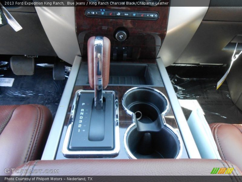 Blue Jeans / King Ranch Charcoal Black/Chaparral Leather 2013 Ford Expedition King Ranch