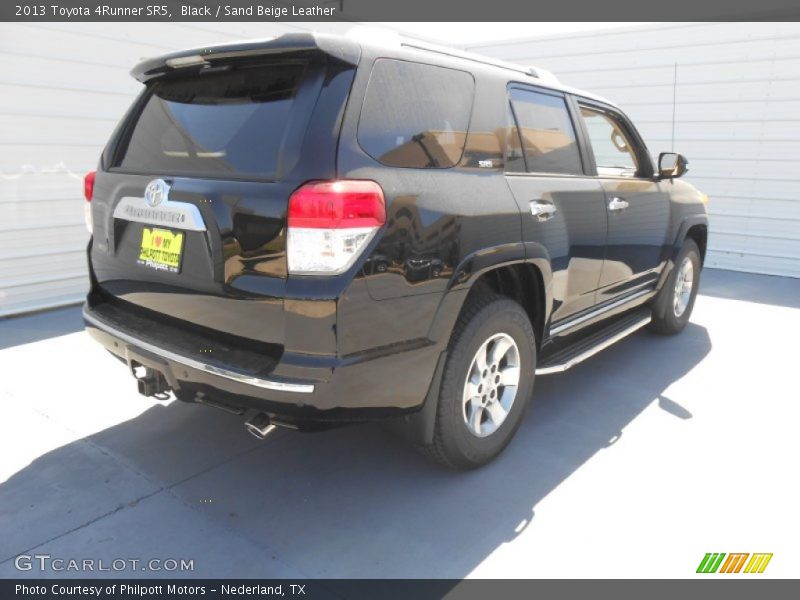 Black / Sand Beige Leather 2013 Toyota 4Runner SR5